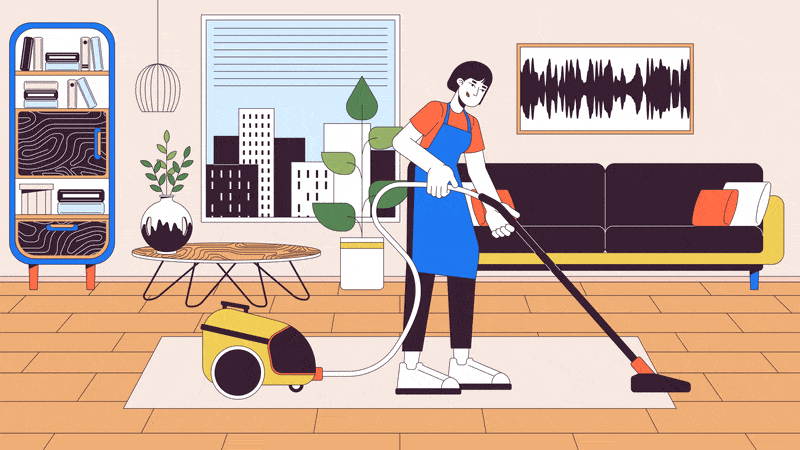 Cleaning Services animation